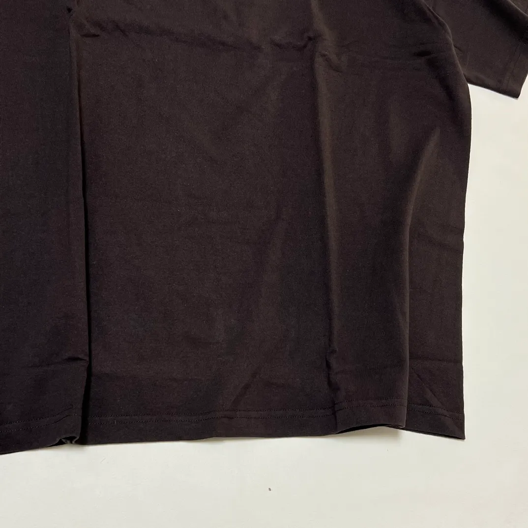 GALLERY DEPT. SOUVENIR TEE Black English LOGO short sleeves Hollywood limited edition Washed black S-XL Classic basic style washed and aged Cylindrical seamless linen and cotton fabric Loose fit